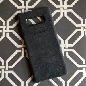Suede samsung note 8 case
